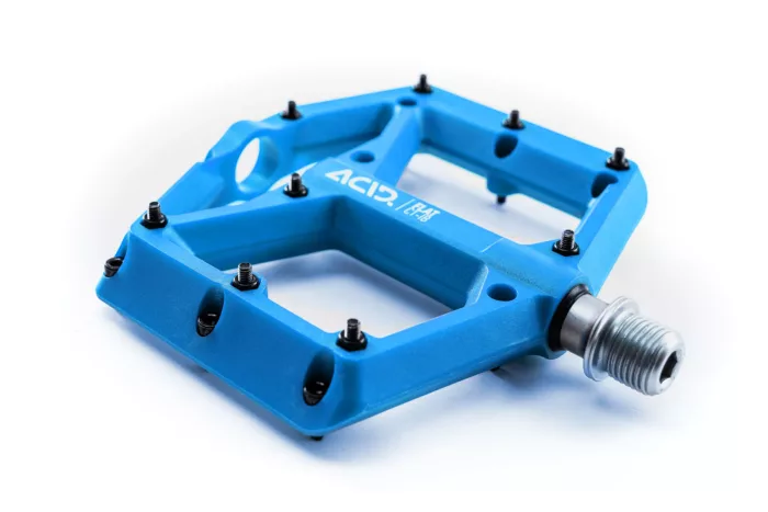 PEDALES PLATES VTT FLAT C1-IB BLEU
